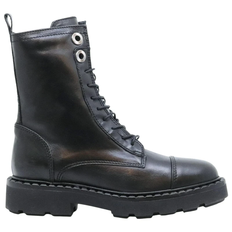 MJUS L88208 anfibio donna in pelle nera