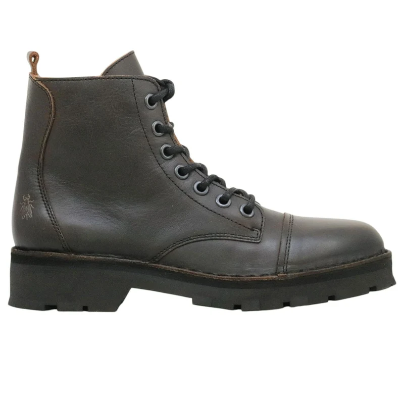 Fly London KELF167FLY stivaletto uomo pelle nera anticata