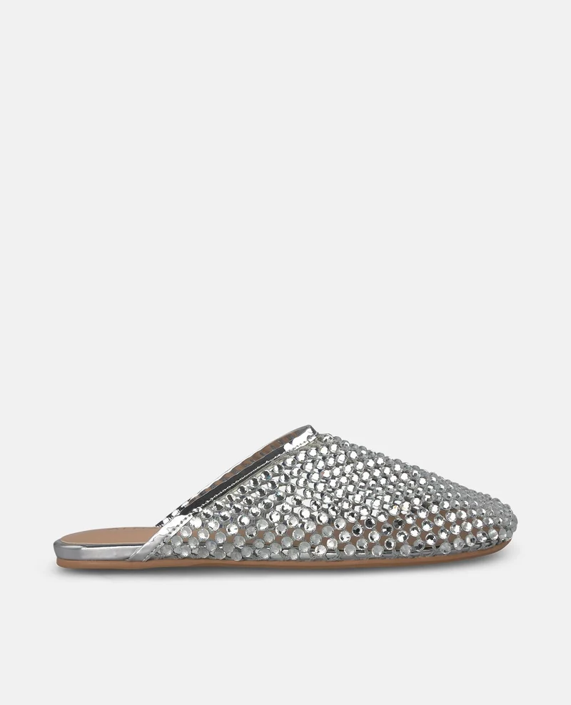 SANDALIA PLANA MULE MALLA