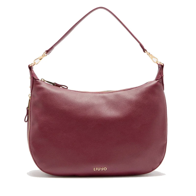 Hobo Bag Large con Tracolla LIU JO Better effetto Bottalato Red Wine