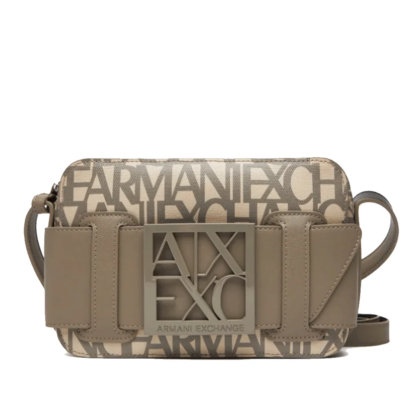 Borsa Donna a Tracolla ARMANI EXCHANGE colore Sound Sand - Brown Bass
