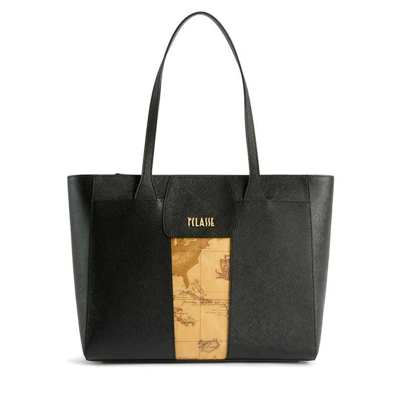 Shopping Bag Donna 1A Classe Alviero Martini linea Bloom City Nero LD27