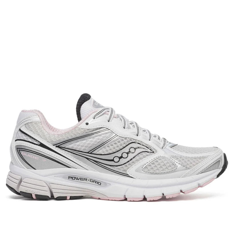 Scarpe Donna Saucony Sneakers Progrid Guide 7 Colore White - Pink