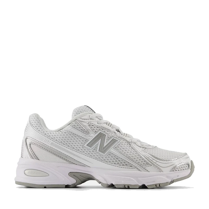 Sneakers Running NEW BALANCE 740 in Tessuto Sintetico e Mesh colore White Silver Metallic e Reflection