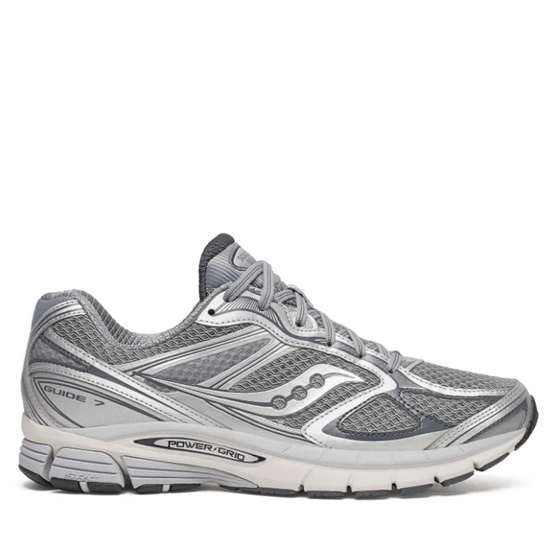 Scarpe Donna Saucony Sneakers Progrid Guide 7 Colore Grey - Silver