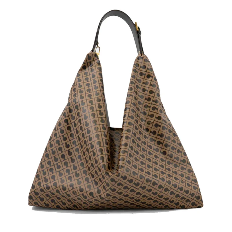 Borsa Donna a Spalla GHERARDINI linea Amazzonia in Tessuto Softy colore Toffee