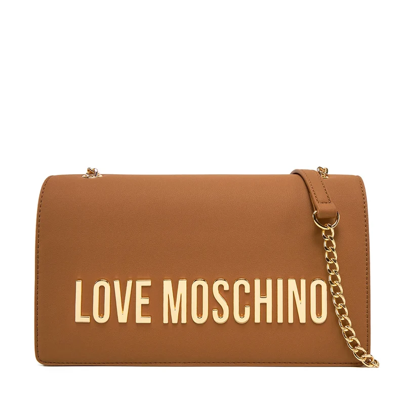 Borsa Donna a Spalla e a Tracolla LOVE MOSCHINO linea Bold Bag color Cammello