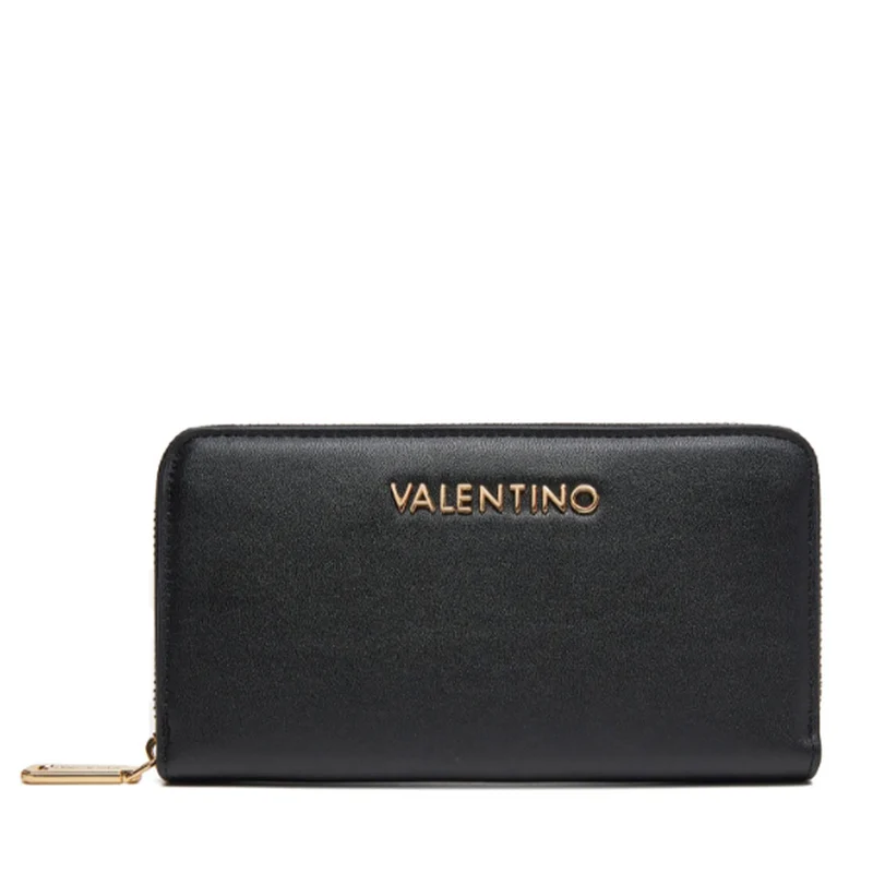 Portafoglio Donna VALENTINO BAGS Zip Around Linea Jasmin Colore Nero Misura Grande