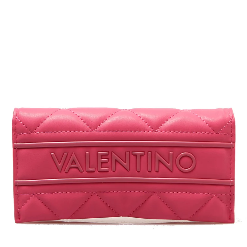 Portafoglio Donna VALENTINO BAGS Chiuso con Bottone Linea Ada Colore Rosa
