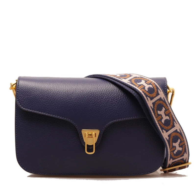 Borsa Donna a Tracolla COCCINELLE in Pelle Royal Blue linea Beat Soft - E1NOF120101
