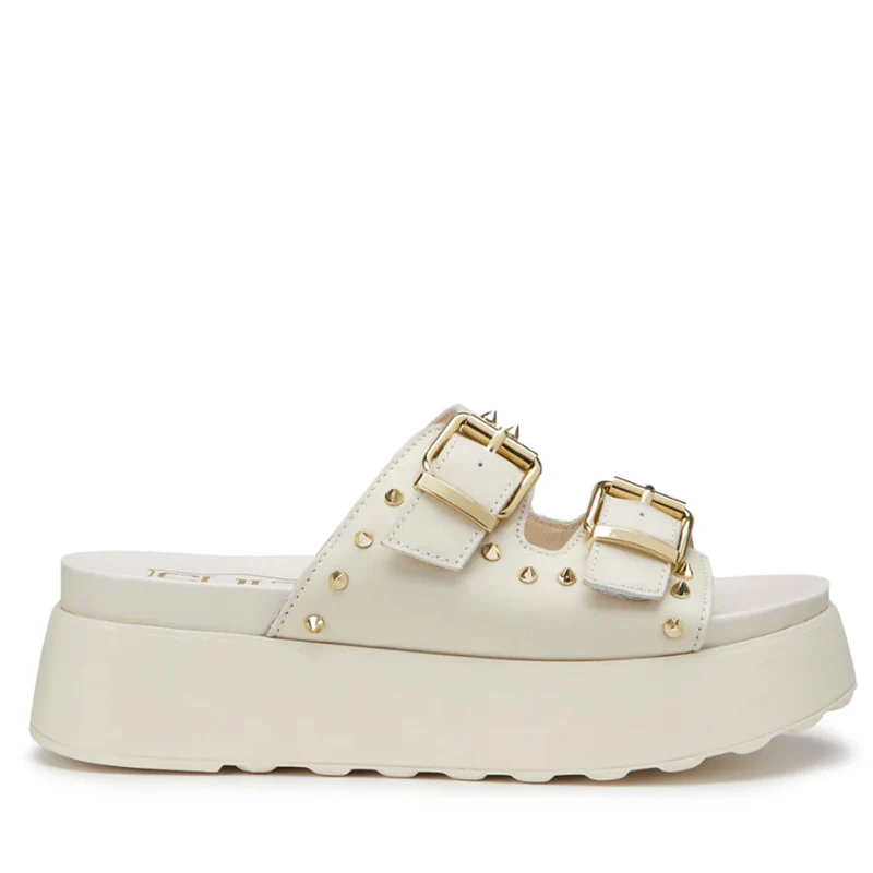Ciabatte Donna CULT Janis 3863 in Pelle Off White