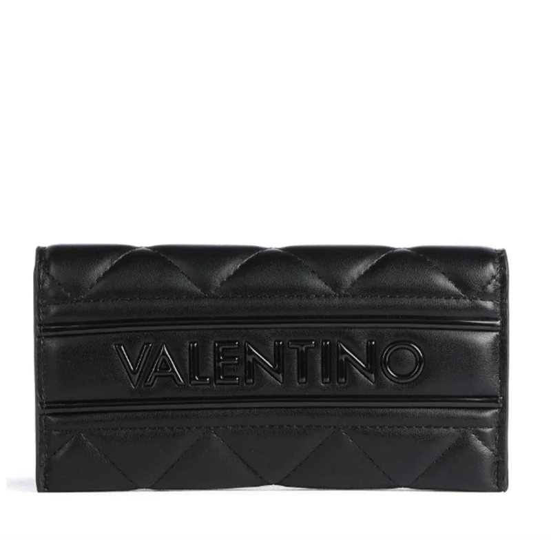 Portafoglio Donna VALENTINO BAGS Chiuso con Bottone Linea Ada Colore Nero