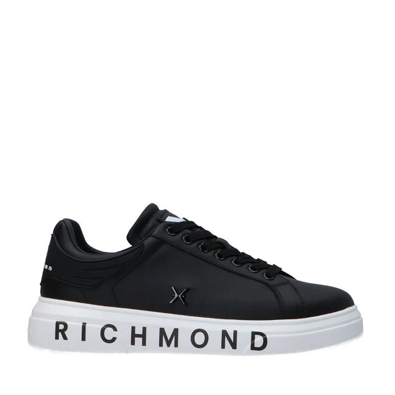 Sneakers Uomo JOHN RICHMOND in Pelle Nera 27302