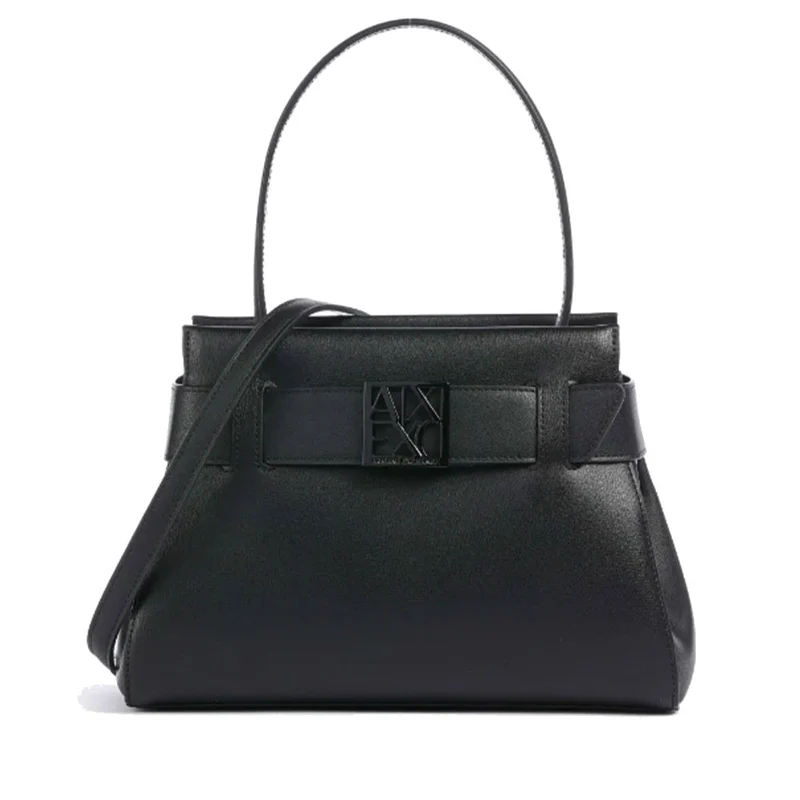 Borsa Donna a Mano con Tracolla ARMANI EXCHANGE colore Nero
