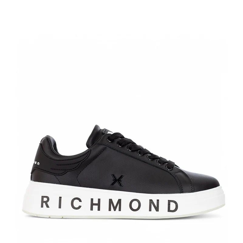 Sneakers Donna JOHN RICHMOND in Pelle Nera 27204