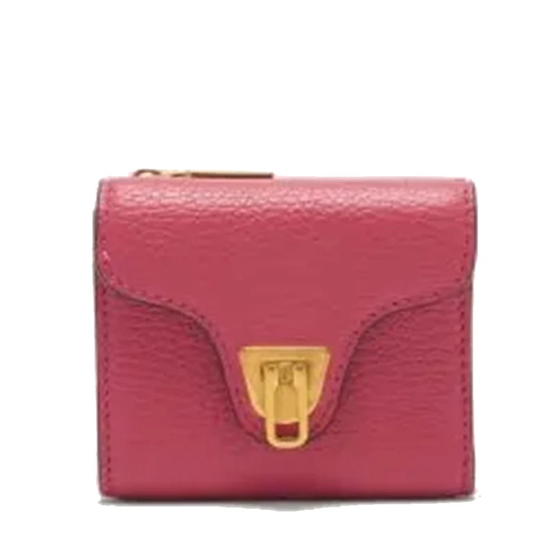 Portafoglio Donna Piccolo COCCINELLE in Pelle Rosewood Linea Beat Soft