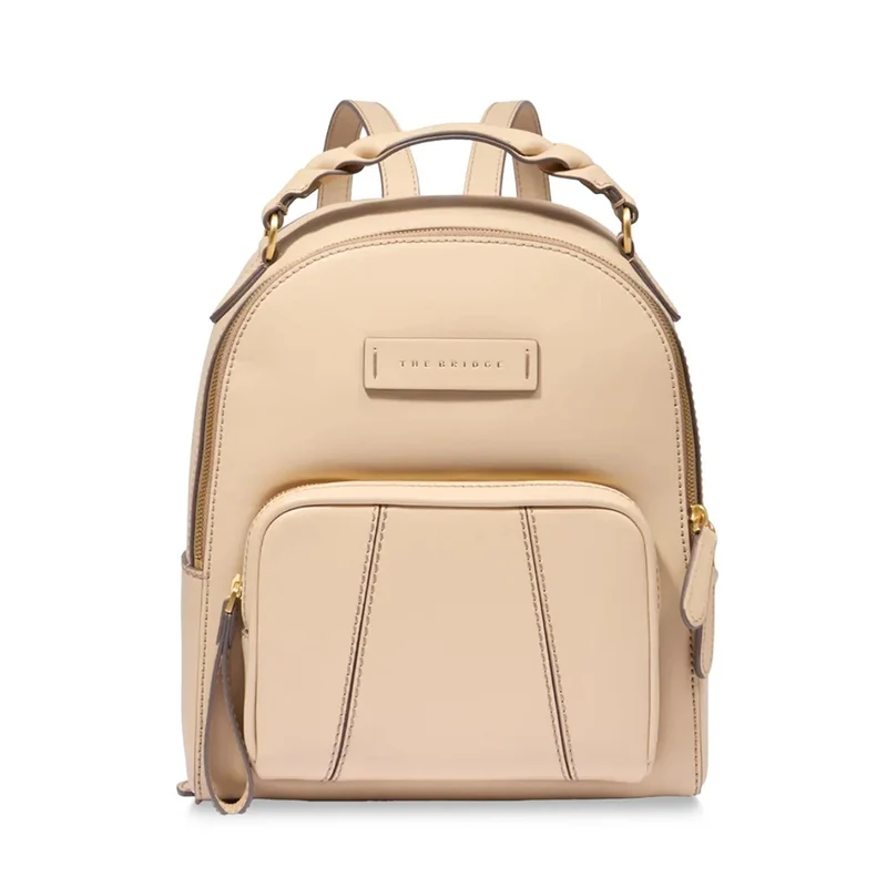 Zaino Donna THE BRIDGE linea Brigida in Pelle color Burro
