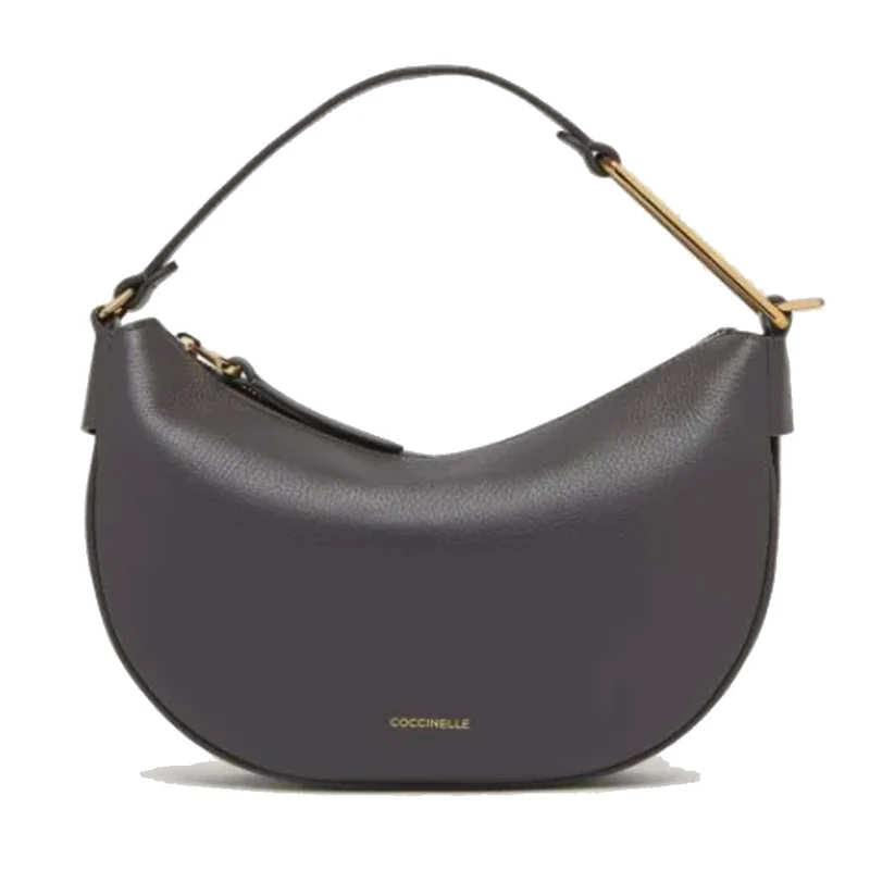 Borsa Donna a Mano COCCINELLE in Pelle Ardesia Linea Priscilla Misura Piccola
