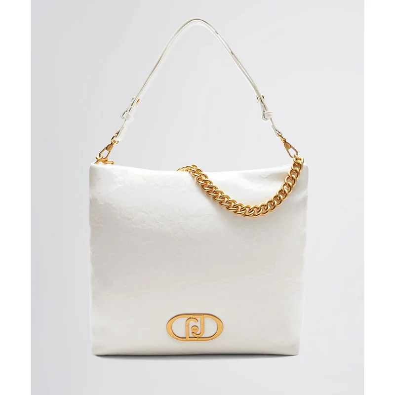 Hobo Bag a Spalla LIU JO Better linea La Puffy Off White