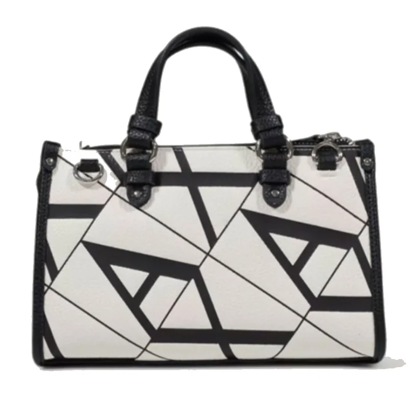Borsa Donna a Mano ARMANI EXCHANGE colore White - Black