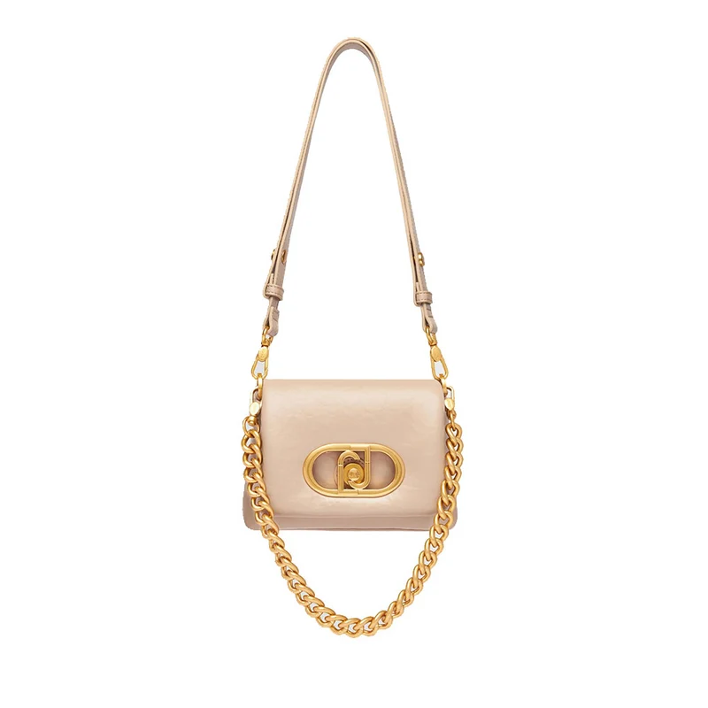 Borsa Donna a Spalla e Tracolla LIU JO Better linea La Puffy Sabbia Scuro
