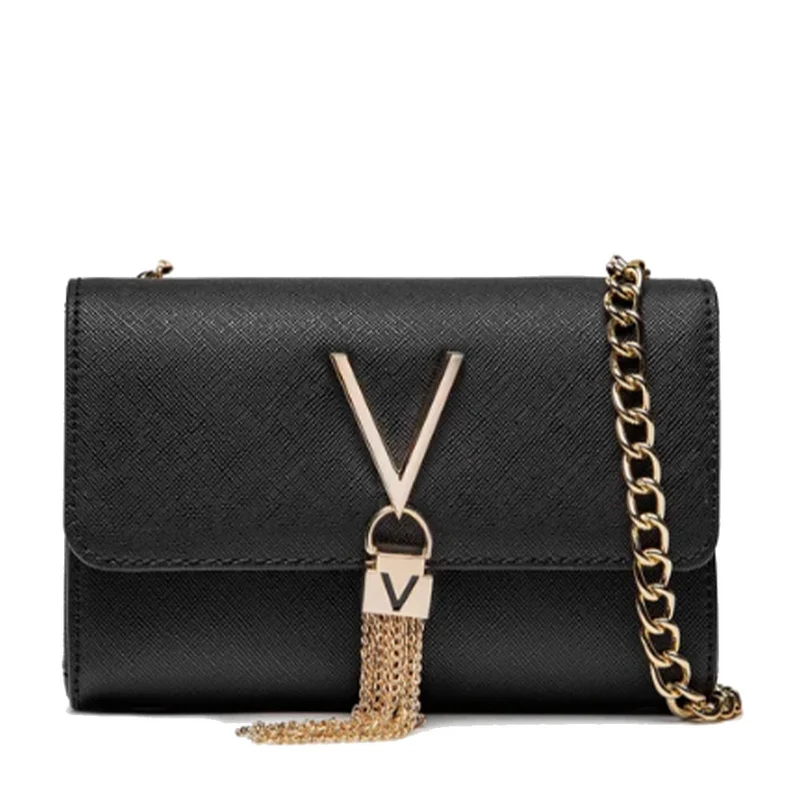 Borsa Donna a Tracolla Piccola VALENTINO BAGS linea Divina Colore Nero