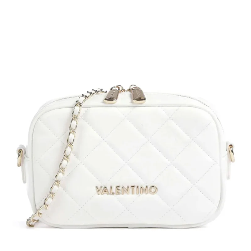 Borsa Donna a Tracolla VALENTINO BAGS linea Ocarina Colore Bianco - VBS3KK51R