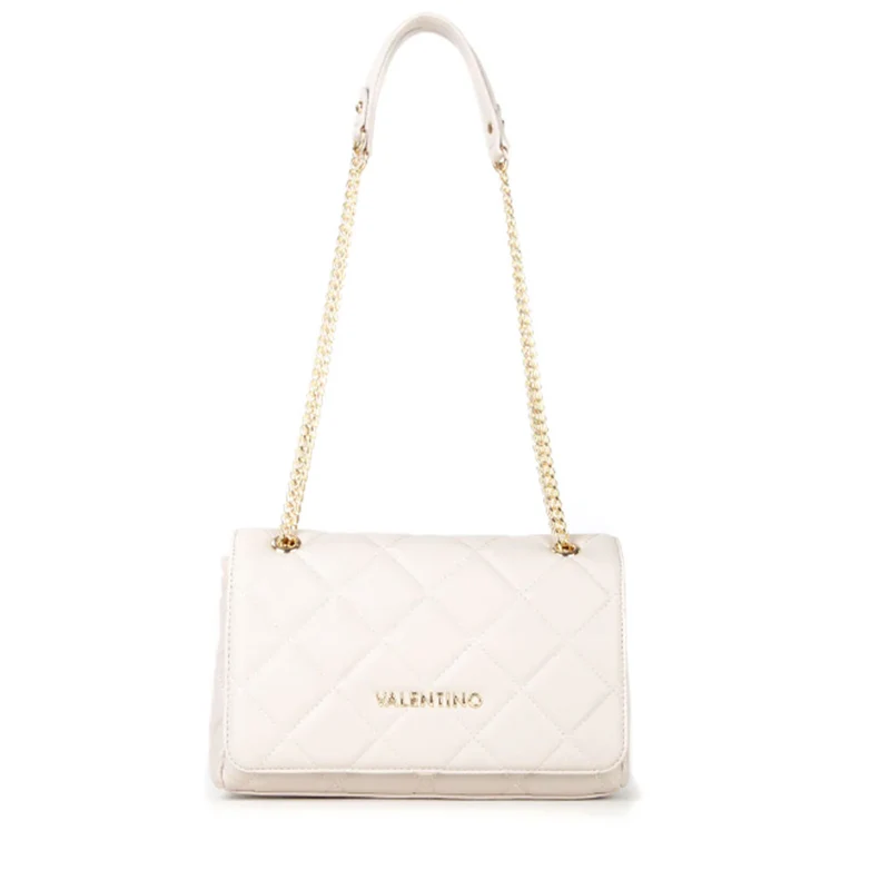 Borsa Donna a Tracolla Media VALENTINO BAGS linea Ocarina Colore Bianco - VBS3KK02R