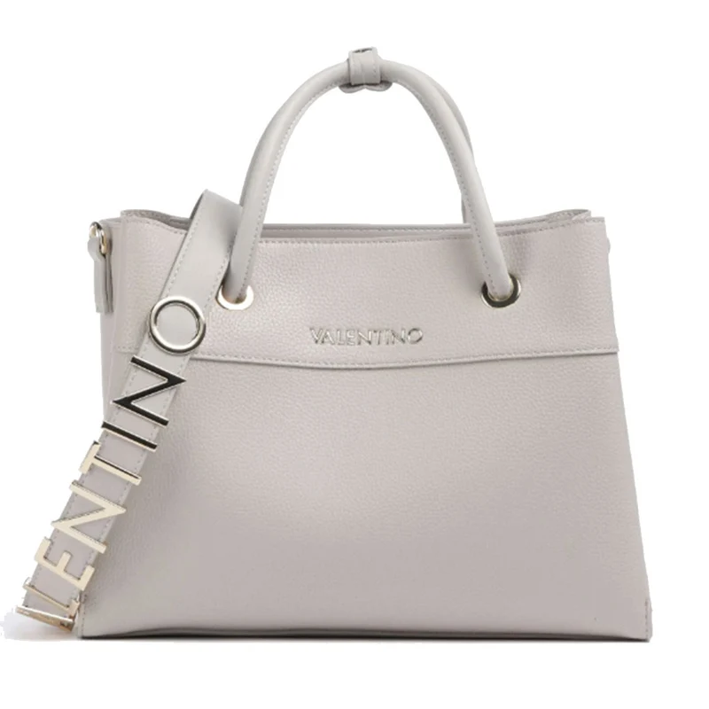 Borsa Donna a Mano con Tracolla VALENTINO BAGS linea Alexia Colore Perla
