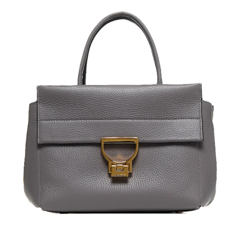 Borsa Donna a Mano COCCINELLE in Pelle linea Arlettis Medium Colore Grafite