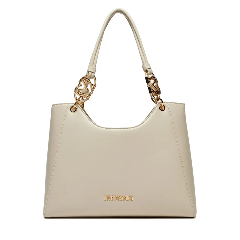 Shopping Bag LOVE MOSCHINO linea Jewel Avorio