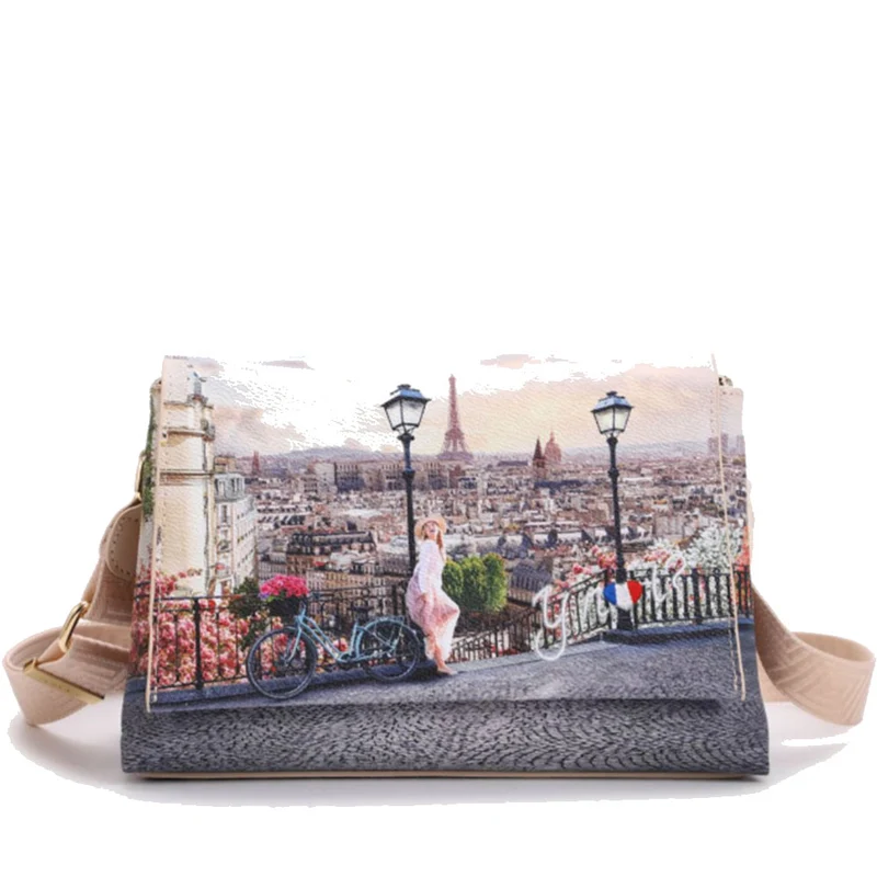 Borsa Donna a Tracolla con Pattina Y NOT YES-621 Promenade