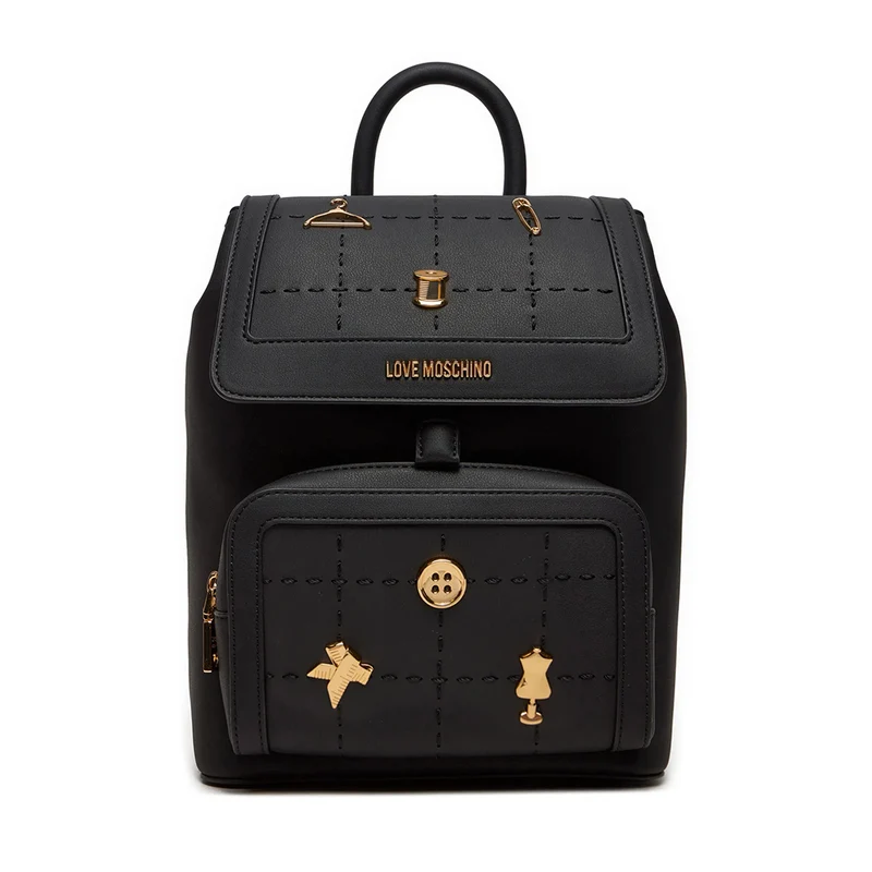 Zaino Donna LOVE MOSCHINO linea Tailoring Nera