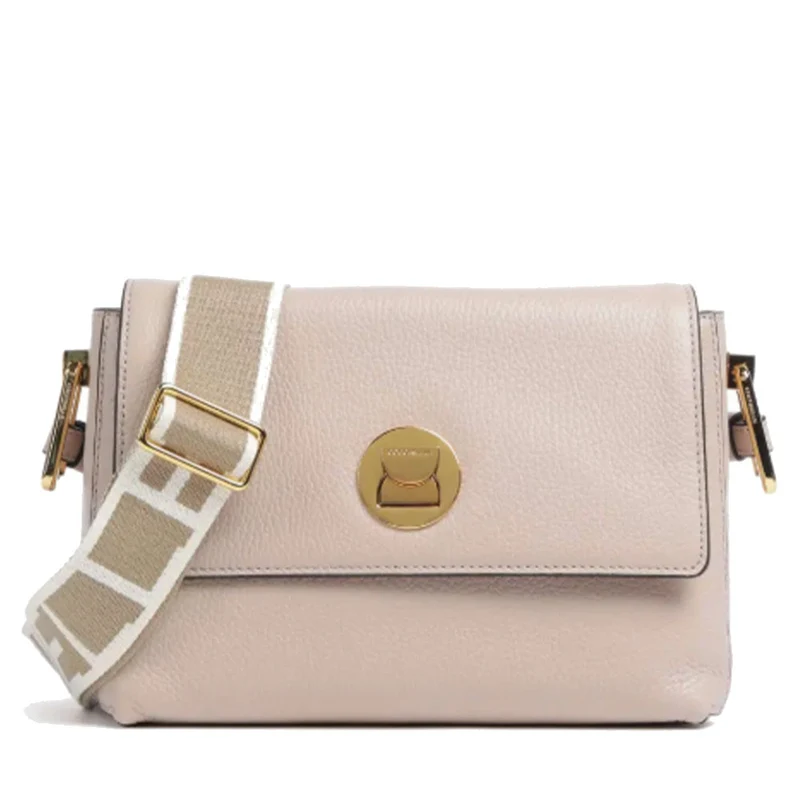 Borsa Donna a Tracolla COCCINELLE in Pelle Linea Liya Signature colore Rosette