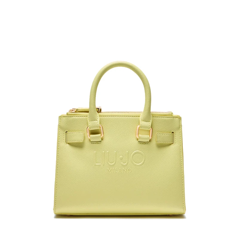 Borsa Donna a Mano LIU JO con Logo in Rilievo color Lime