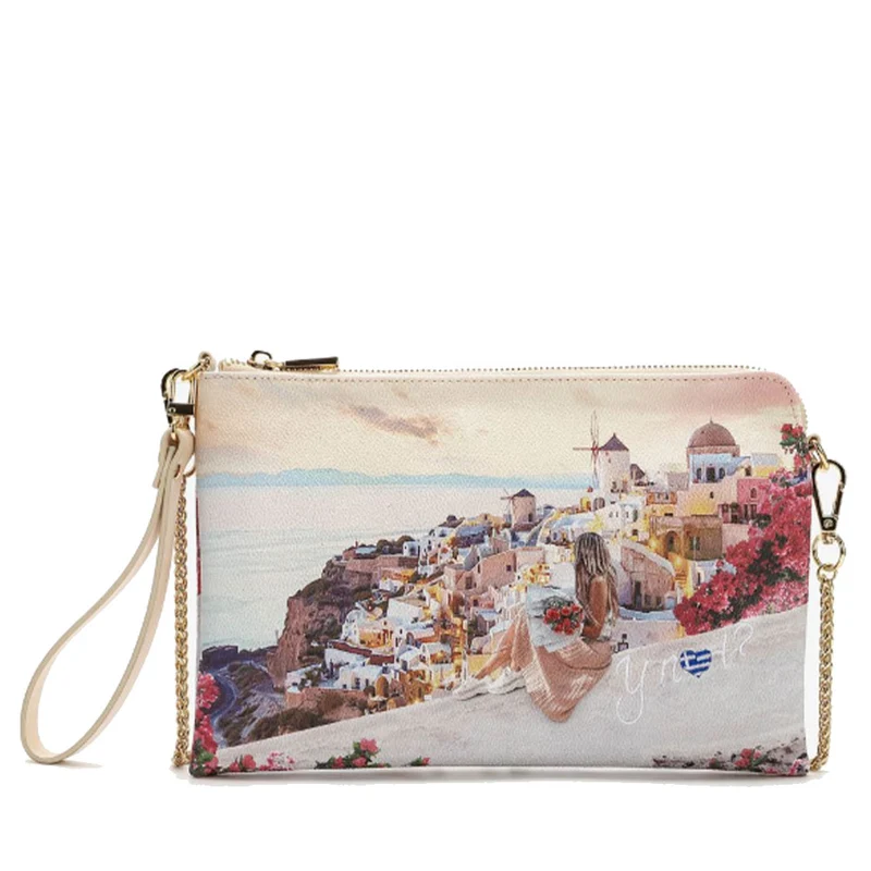 Borsa Donna Y NOT Pochette con Tracolla YES-303 Greece Sunset