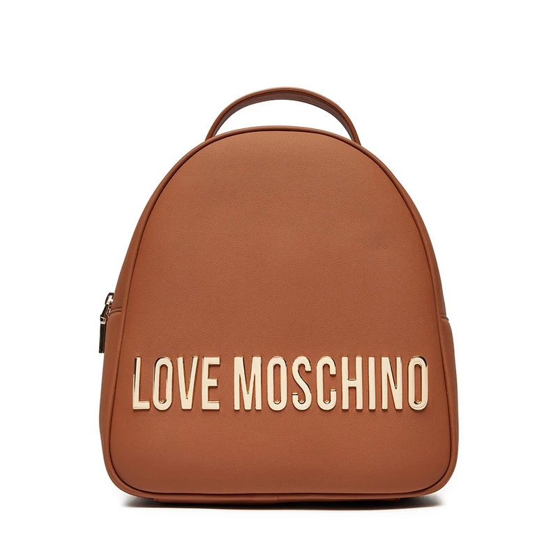 Zaino Donna Small LOVE MOSCHINO linea Maxi Lettering color Noce