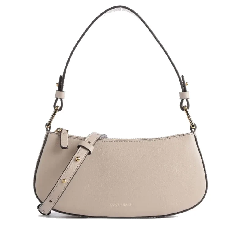 Borsa Donna a Spalla COCCINELLE in Pelle Linea Merveille Colore Powder Pink