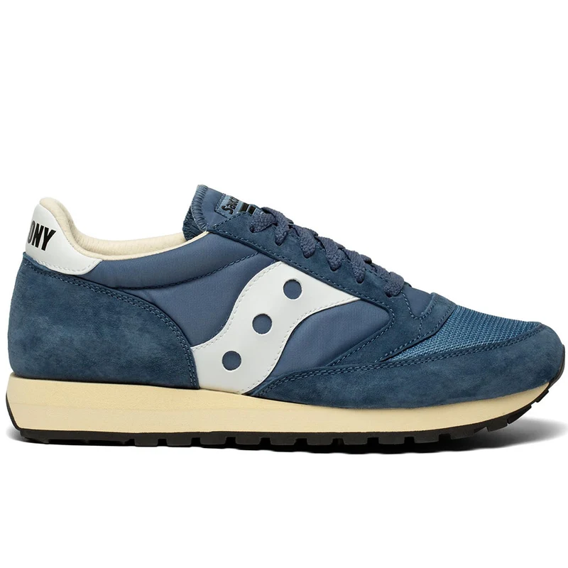 Scarpe Uomo Saucony Sneakers Jazz 81 NM Blue - White