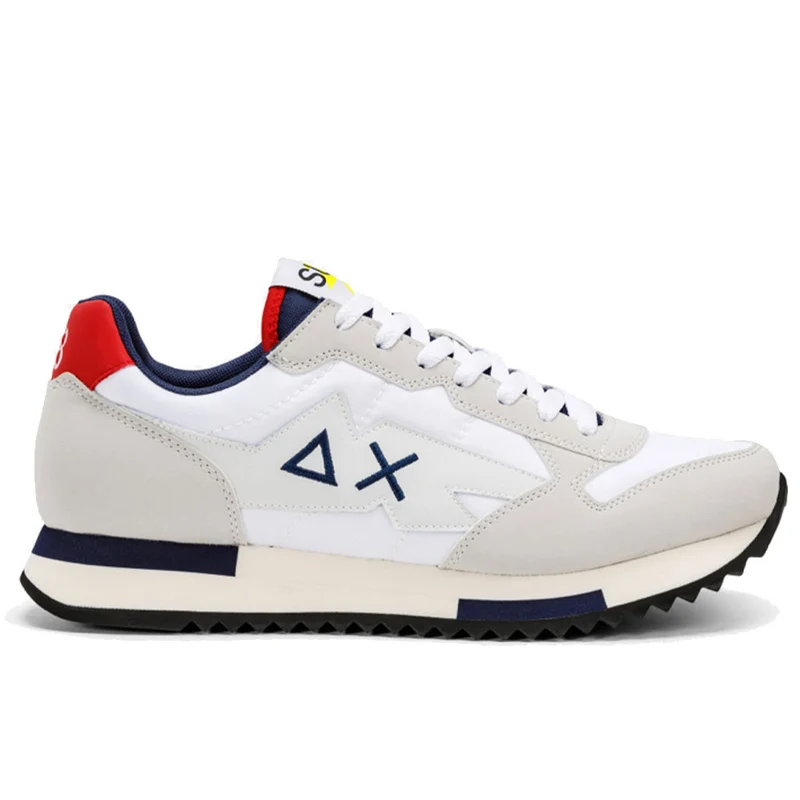 Scarpe Uomo Sun68 Sneakers Niki Solid colore Bianco - Z32118