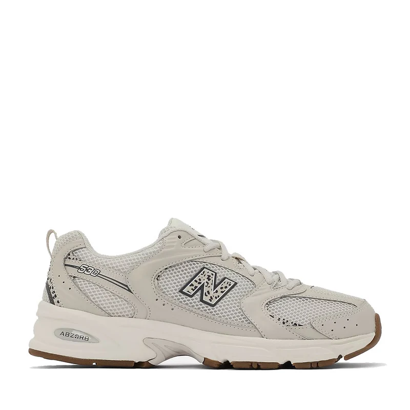 Scarpe Running NEW BALANCE Sneakers 530 in Tessuto Sintetico e Mesh colore Moonbeam Sea Salt e Black