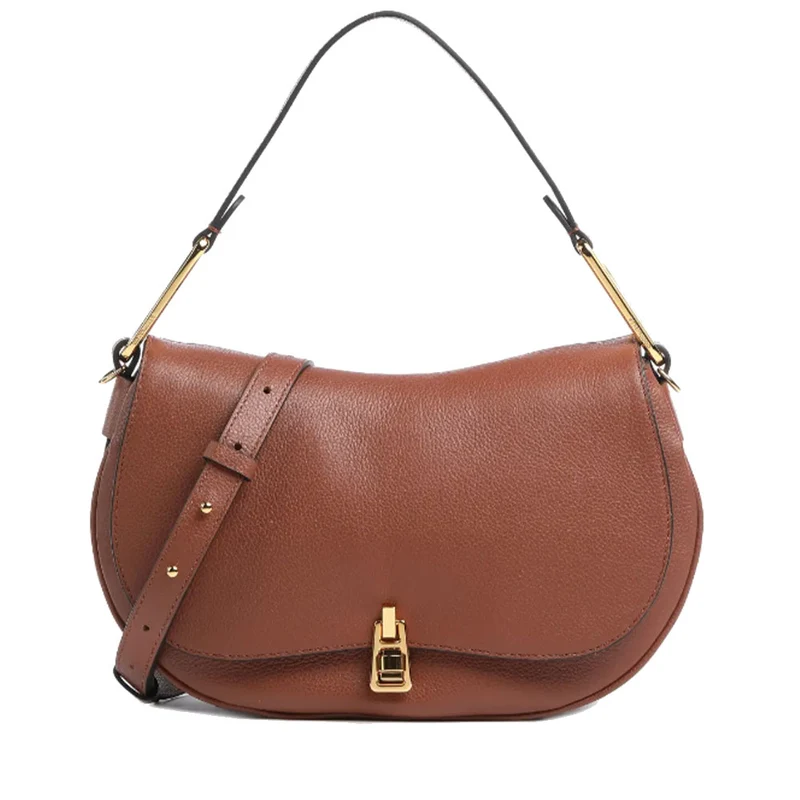 Borsa Donna a Spalla COCCINELLE in Pelle Linea Magie Colore Brule