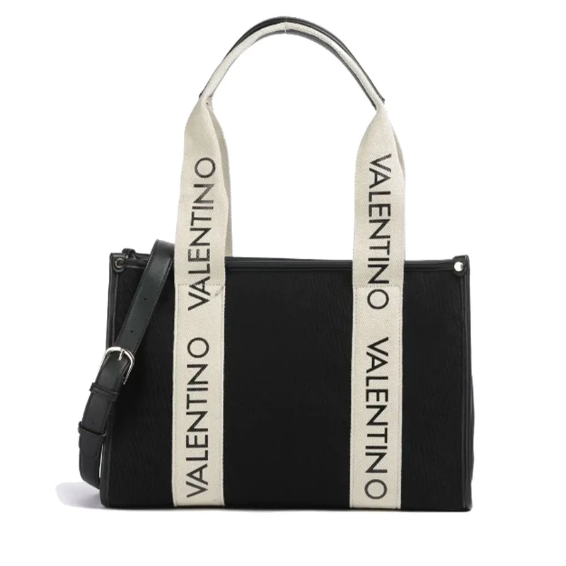 Borsa Donna a Spalla VALENTINO BAGS linea Candle Colore Nero - Naturale