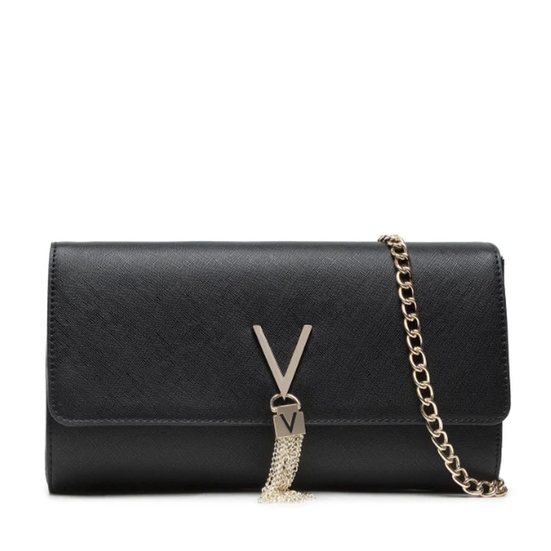 Borsa Donna a Tracolla VALENTINO BAGS linea Divina Colore Nero - VBS1IJ01