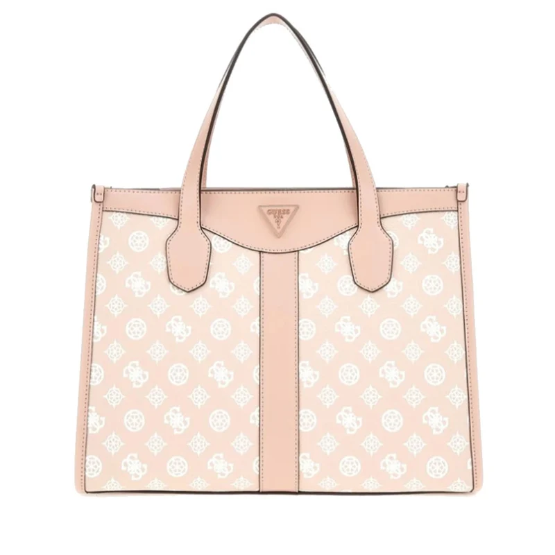 Borsa Donna GUESS a Mano con Tracolla Linea Silvana Colore Sand Logo