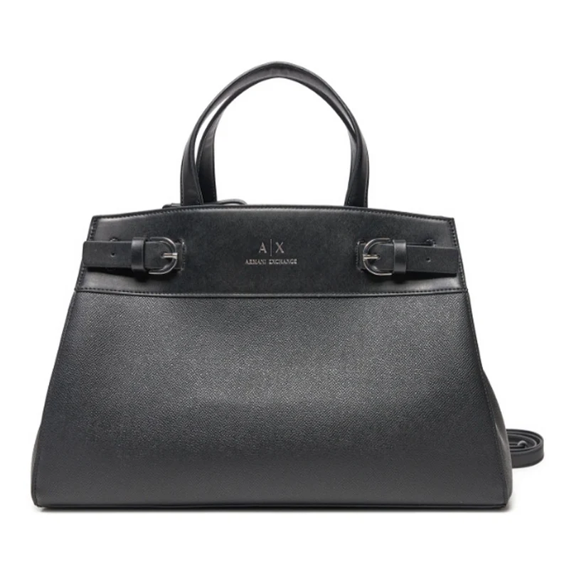 Borsa Donna a Mano con Tracolla ARMANI EXCHANGE Colore Nero