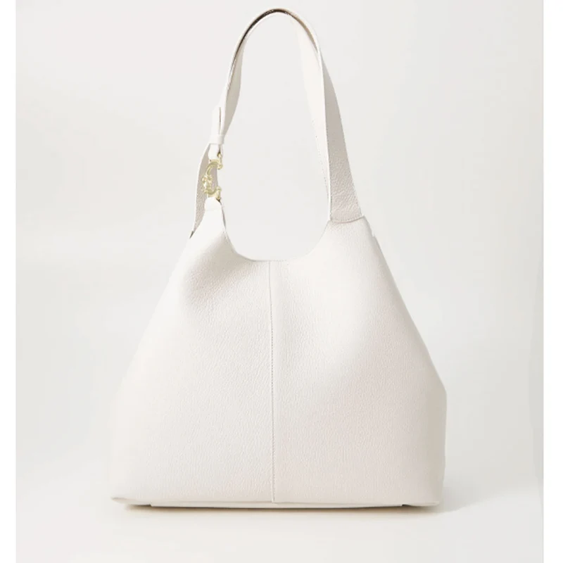 Borsa Donna a Spalla COCCINELLE Linea C-Easy Colore Blanco