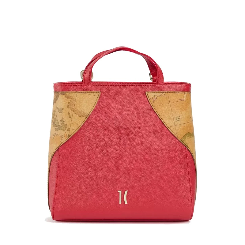 Zaino Doppia Portabilità 1A Classe Alviero Martini linea Flying City Rosso Perlato LB47