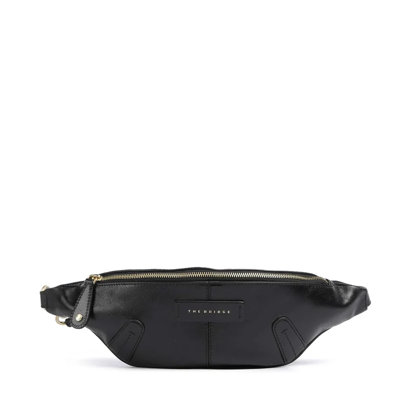 Marsupio Donna THE BRIDGE linea Flavia in Pelle Nera