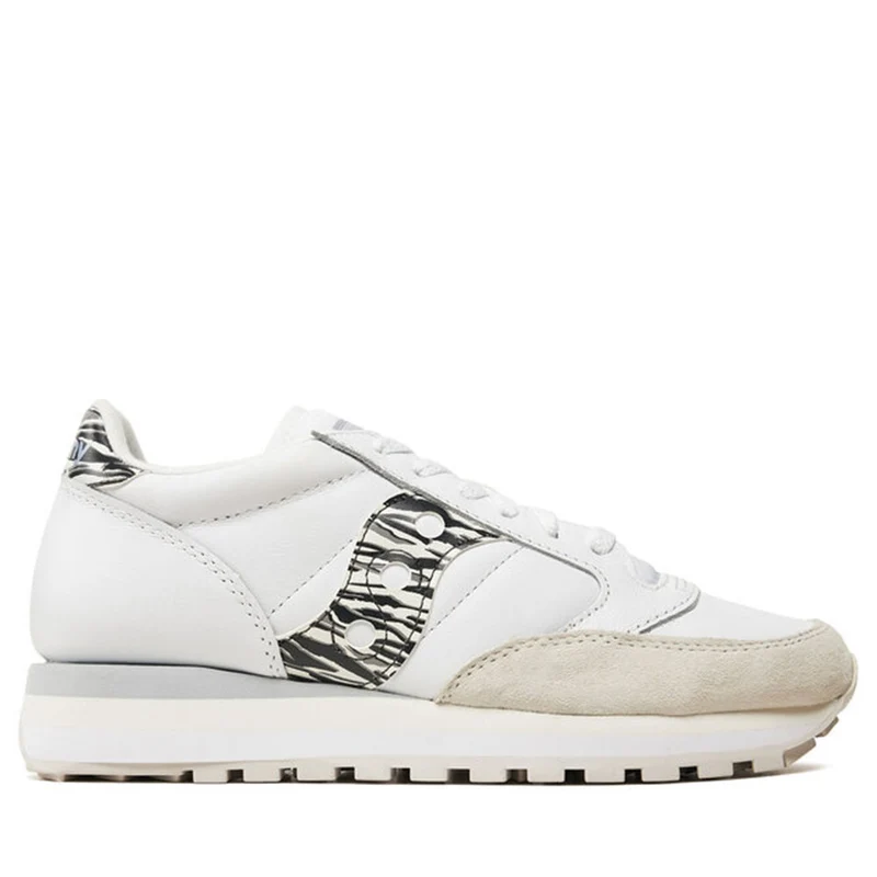 Scarpe Donna Saucony Sneakers Jazz Triple White - Zebra